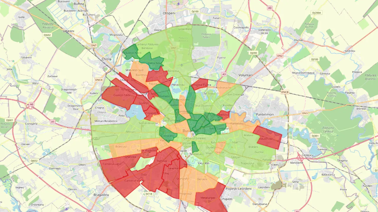 Discrepanțele educaționale din București. Cartierul decide viitorul elevilor / Unele cartiere nu au trimis niciun elev la un colegiu național