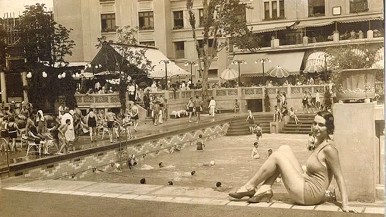 Piscina cu valuri în care înota Regele Mihai e praf. E în centrul Bucureştiului şi a fost primul 