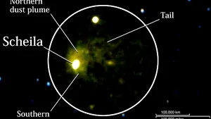 Coliziune cosmică: NASA a reuşit să surprindă impactul a doi asteroizi la o viteză de peste 18.000 de km la oră