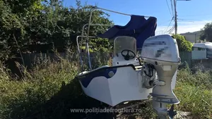 Motor de ambarcațiune, căutat de autoritățile din Suedia, depistat de polițiștii de frontieră