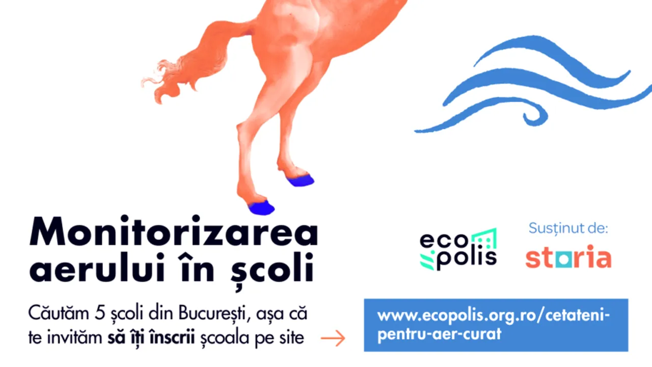Ecopolis lansează „Cetățeni pentru Aer Curat”: program dedicat școlilor din București, cu sprijinul Storia