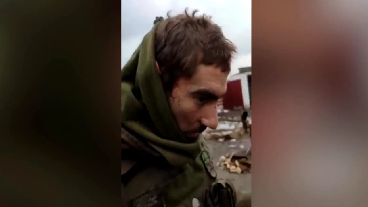 Un soldat ucrainean este viu ca prin minune: glonţul l-a lovit, dar nu l-a ucis

