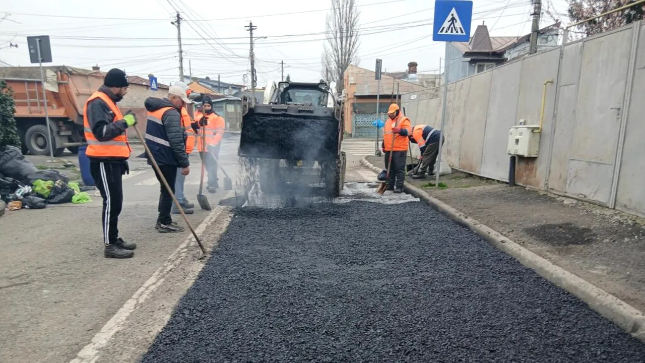 Infrastructură 5: Reparații locale ale carosabilului pe mai multe străzi din Sectorul 5 (P)