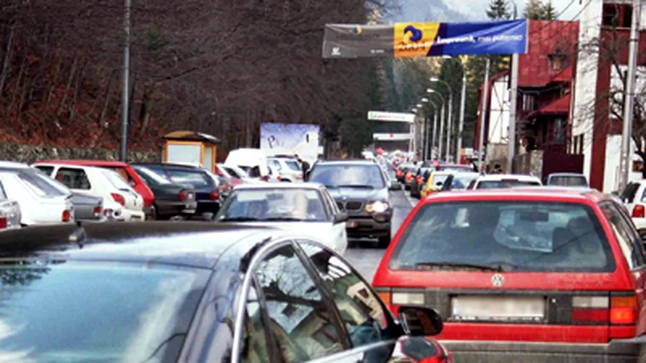 DN1, blocat la Posada din cauza unui TIR care a derapat