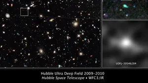 Cea mai îndepărtată galaxie observată până acum. Vezi aici cum arată - VIDEO