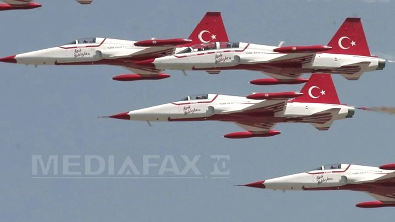 OFICIAL: Avionul de vânătoare turc dat dispărut a fost doborât de Siria
