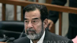 Mormântul lui Saddam Hussein, distrus în luptele dintre SI şi forţele irakiene
