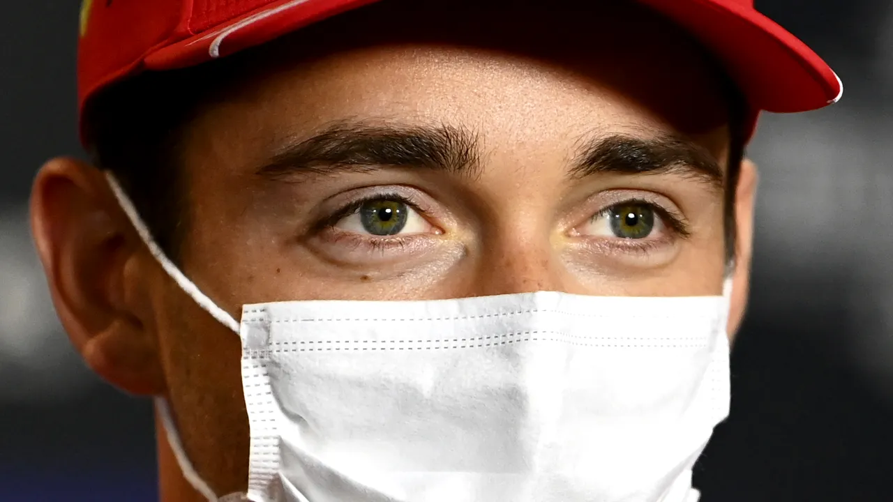 Pilotul Ferrari Charles Leclerc are COVID. Este a doua oară când contractează virusul