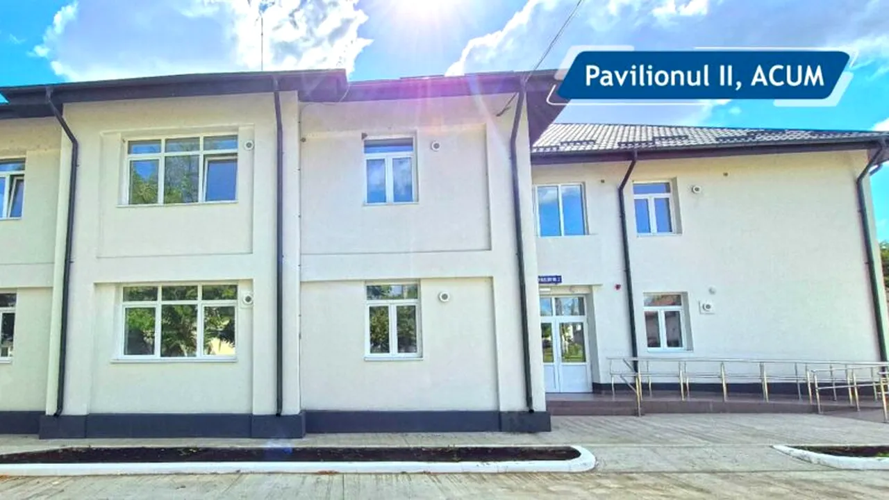 Galați. Spital pentru pacienții cu afecțiuni psihice, vechi de 100 de ani, modernizat prin PNRR