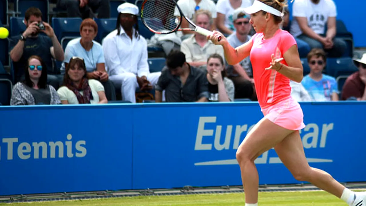Simona Halep a fost eliminată în sferturile de finală ale turneului de la Birmingham