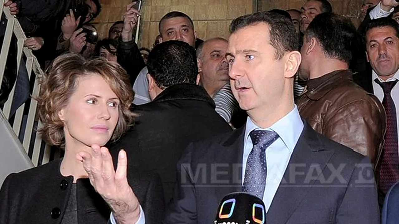 Uniunea Europeană pregăteşte noi sancţiuni împotriva Siriei, vizând stilul de viaţă luxos al cuplului Assad
