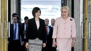 Maia Sandu, la Guvern. Dăncilă: Putem avea în vedere proiecte care să susţină avansul european al Republicii Moldova/ Ce spune premierul de la Chişinău | VIDEO