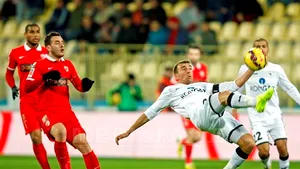 Dinamo a învins Gaz Metan Mediaş, scor 2-1, în Liga I