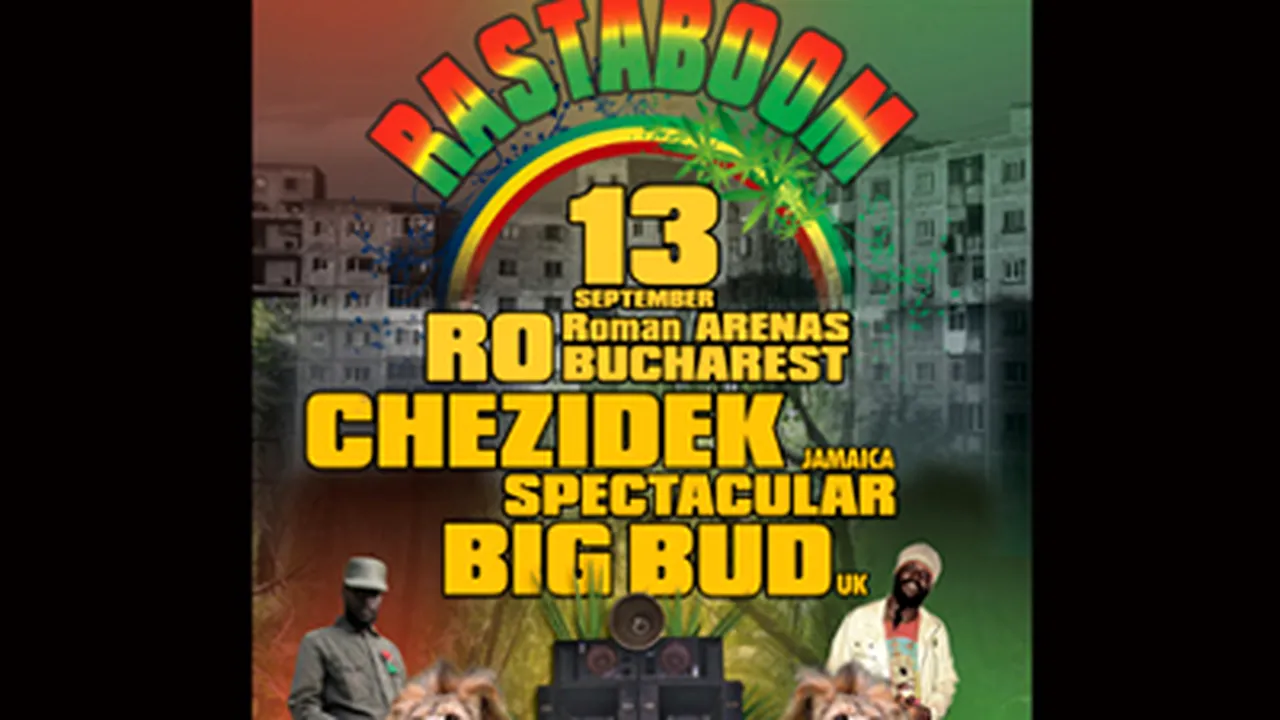 Rastaboom - petrecere reggae la Arenele Romane din Bucureşti (Galerie Video)