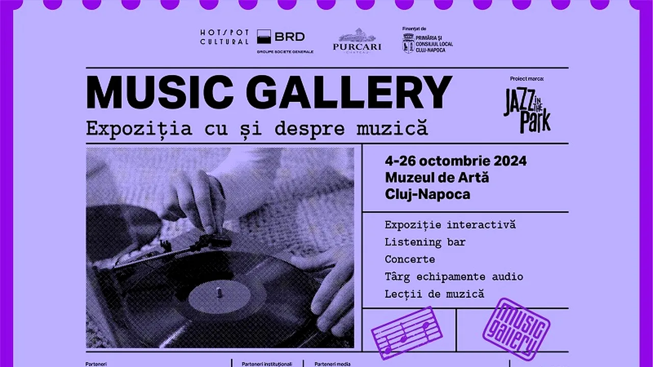 MUSIC GALLERY, singura expoziţie despre muzică din România