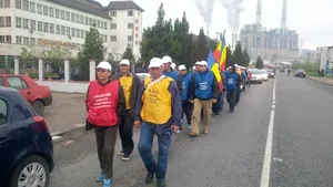 Minerii de la Rovinari: Pe unde am trecut, oamenii ne-au dat 10-20 de lei, apă şi fructe 