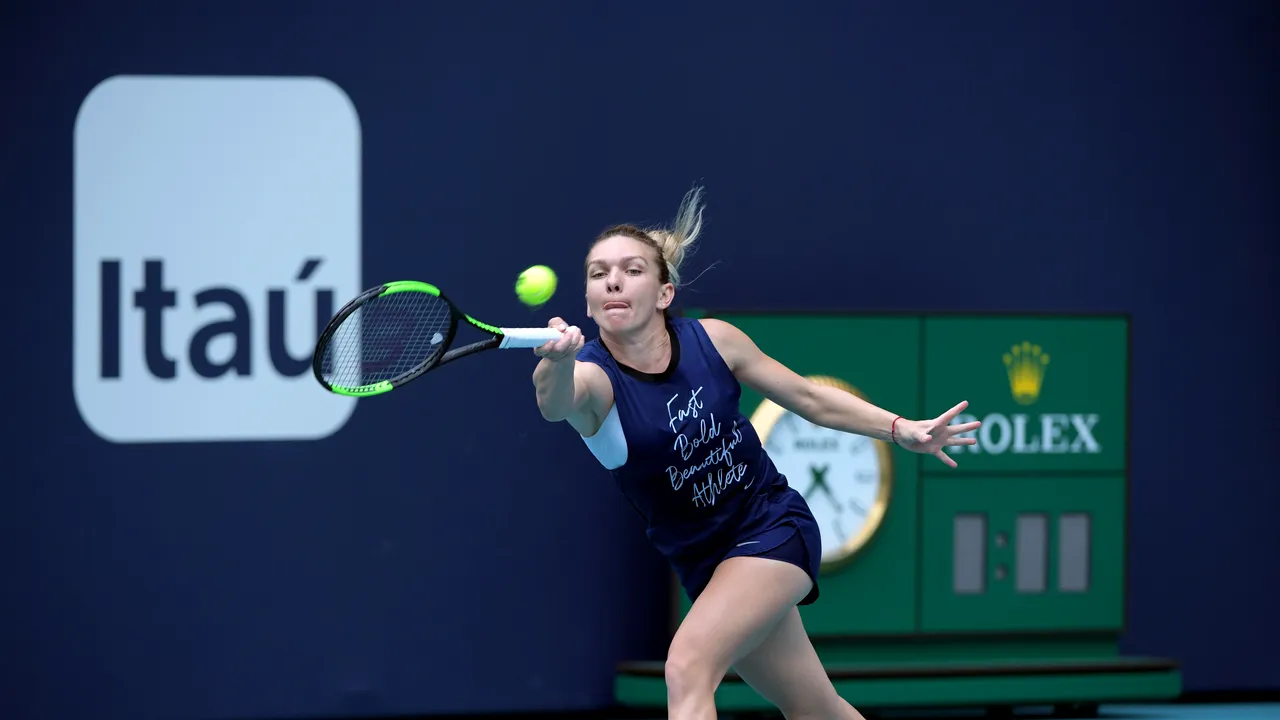 Simona Halep, după victoria de la Miami: Cred că a fost cel mai bun meci al meu de până acum