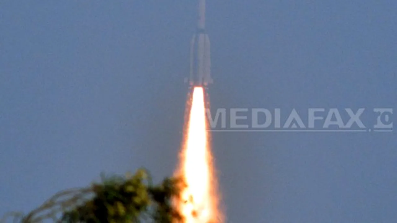 India a lansat cu succes o rachetă cu propulsie criogenică
