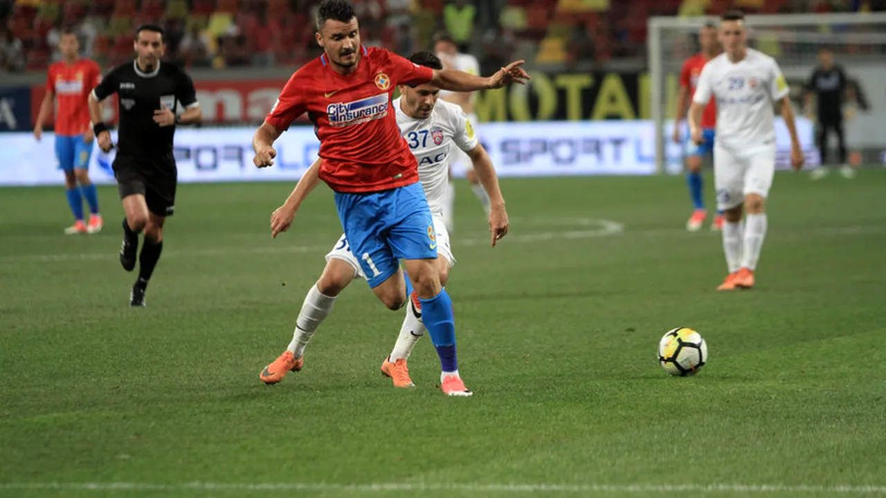 FC Botoşani - FCSB, scor 0-3, în etapa a 21-a din Liga 1