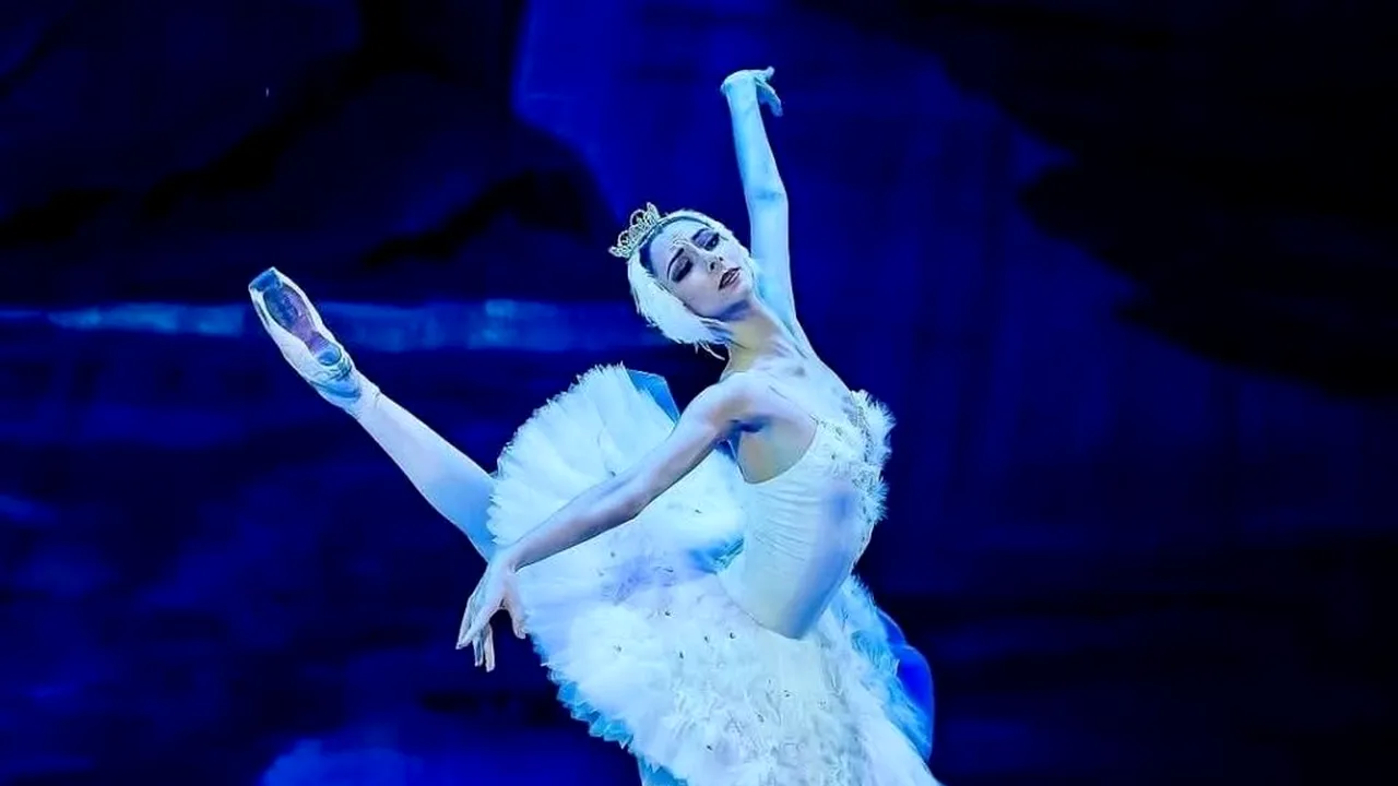 Balerina Ganna Muromtseva, în premieră la București, în „Lacul lebedelor”, pe 2 februarie la Sala Palatului