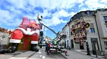 Primele imagini cu Târgul de Crăciun de la Craiova. Orașul se transformă în „Tărâmul elfilor”, tema din acest an. Când se deschide