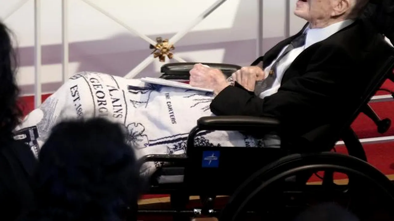 Jimmy Carter şi-a luat rămas bun de la soţia sa, Rosalynn, după 77 de ani de căsnicie

