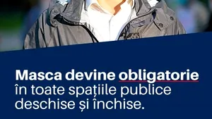 De astăzi, în Braşov e obligatorie masca şi în exterior. Poţi merge la munte cu maxim 5 prieteni