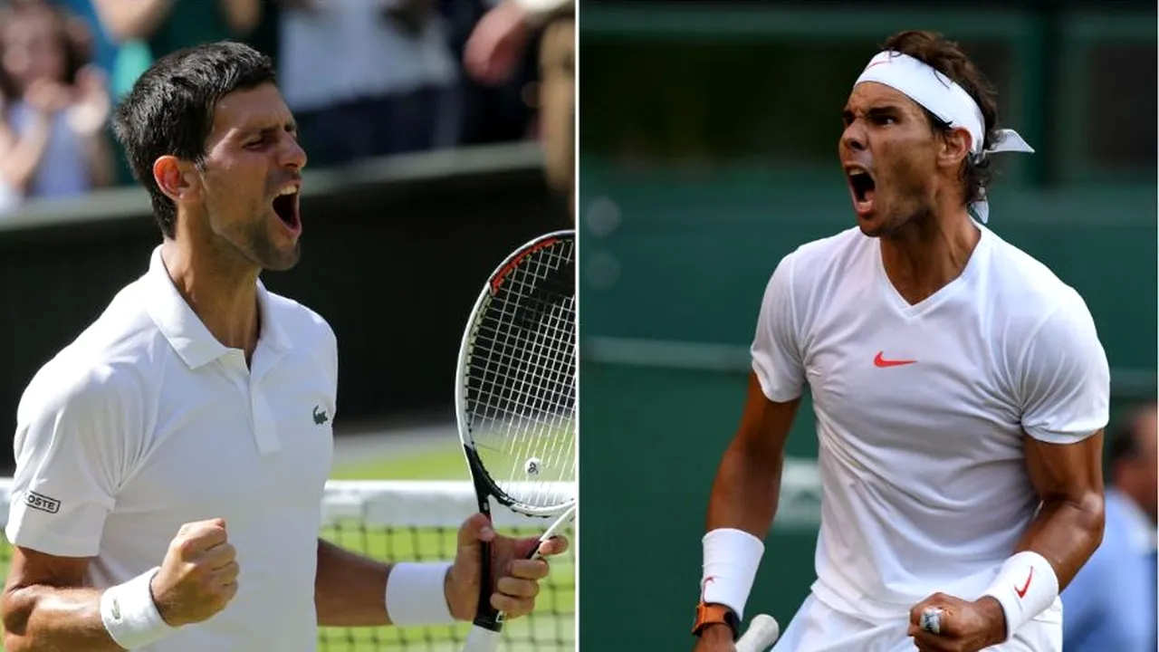Duelul TITANILOR din finala de la Roma a început: Rafael Nadal vs. Novak Djokovic