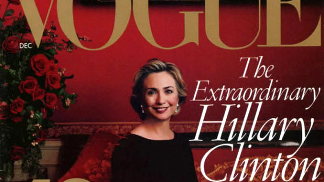 Revista Vogue o susţine la alegerile prezidenţiale din SUA pe Hillary Clinton, căreia i-a acordat de-a lungul timpului şase ediţii