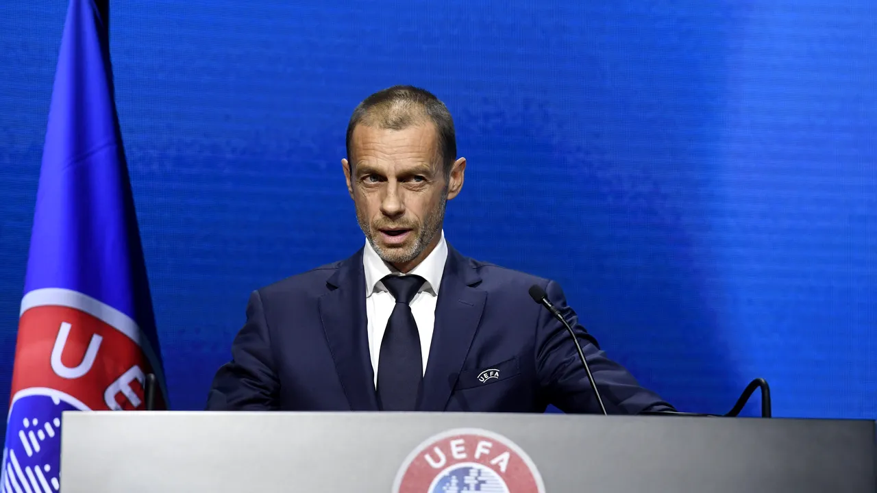 Preşedintele UEFA respinge ideea unei ameninţări la adresa fotbalului european din cauza Arabiei Saudite
