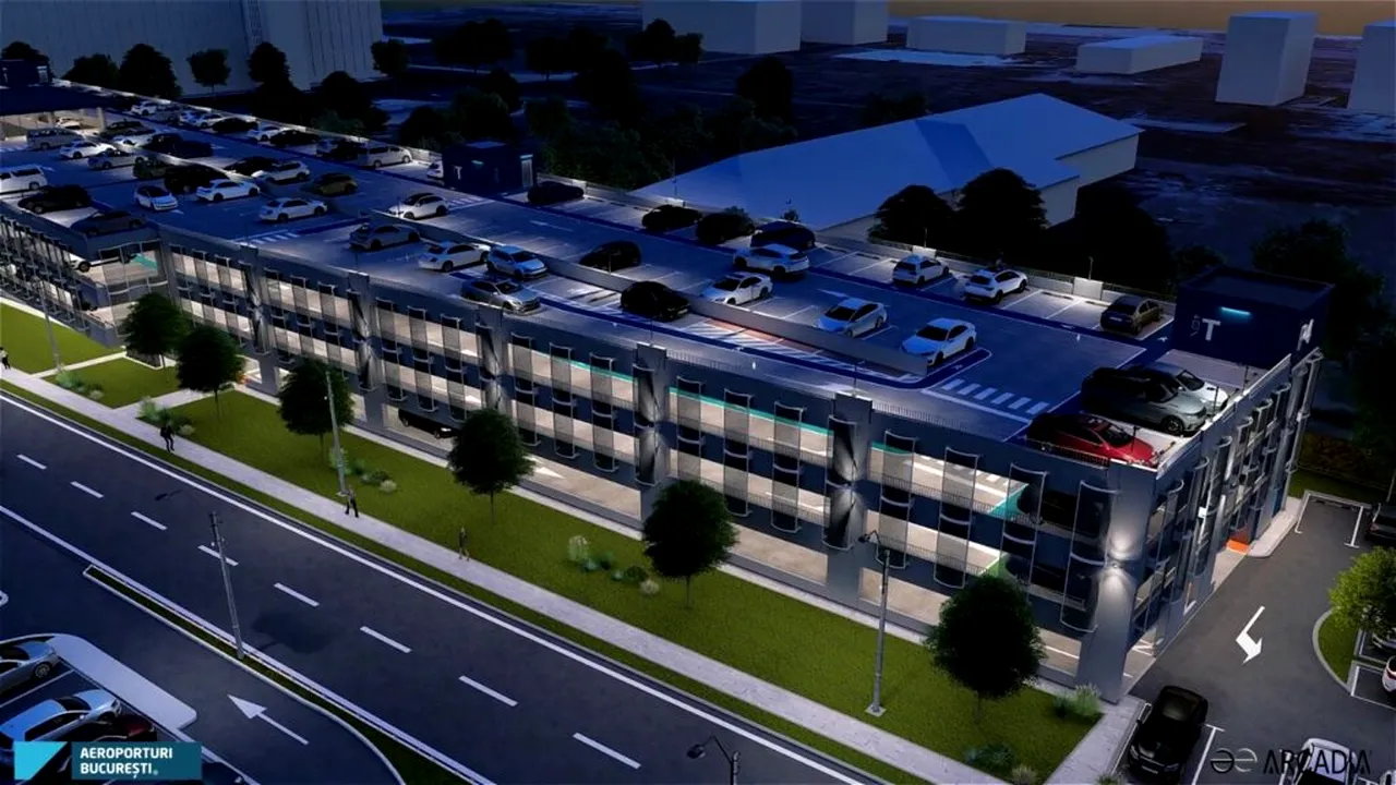 CNAB lansează licitația pentru o nouă parcare „Long Term” la Aeroportul Henri Coandă. Investiția se ridică la 62,6 milioane de lei