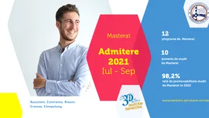 Universitatea Spiru Haret face  înscrieri până la data de 30 septembrie