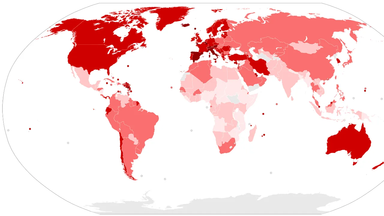 Bilanţul pandemiei a ajuns la 45.371 de morţi la nivel mondial / Cele mai multe infecţii, în SUA