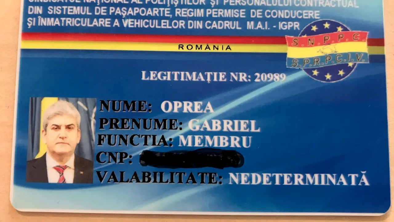 Gabriel Oprea s-a făcut MEMBRU într-un sindicat al poliţiştilor, în cursul anchetei pentru moartea unui agent de poliţie/ Oprea: Instanţa arată că nu există legătură între funcţia de ministru şi accidentul poliţistului