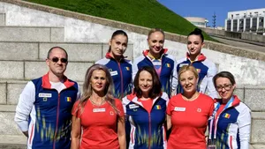 Gimnastele Sabrina Voinea și Adelina Ionescu, calificate în finala de la sărituri la World Challenge Cup de la Paris