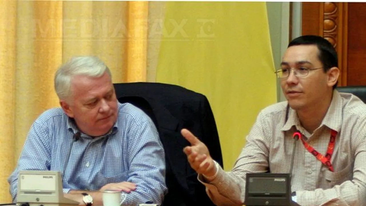 Ponta şi Hrebenciuc au făcut glume pe seama Robertei Anastase în şedinţa CExN