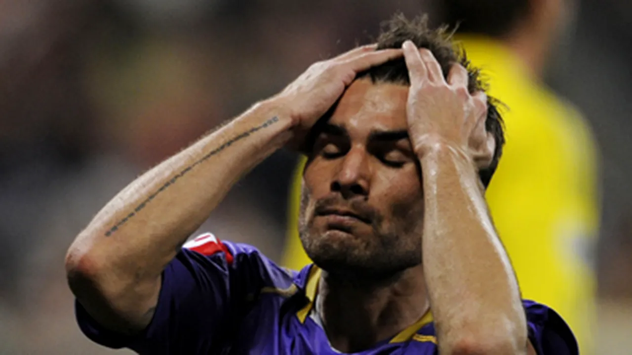 Mutu, notat modest în presa italiană, după meciul Fiorentina - Sporting Lisabona
