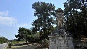 Un mozaic bine conservat, descoperit într-un mormânt antic misterios din Grecia