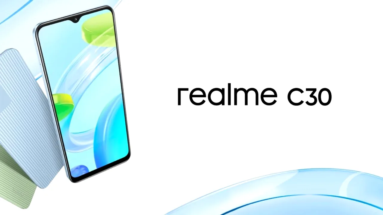 Realme C30 este disponibil în România 