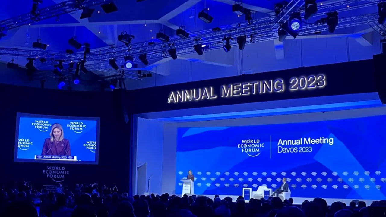 Olena Zelenska la Davos: Lumea trebuie să evite o criză la scară largă