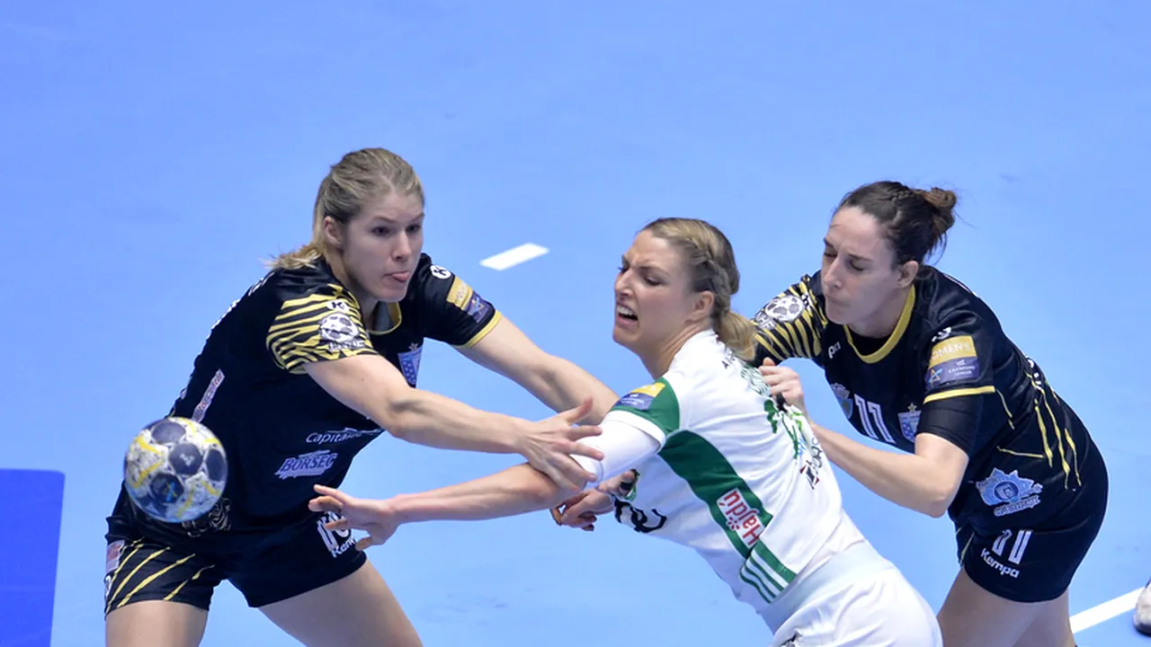 CSM Bucureşti a spus adio trofeului Ligii Campionilor, după o înfrângere clară în faţa Gyor / Iulia Curea explică de ce echipa a pierdut 