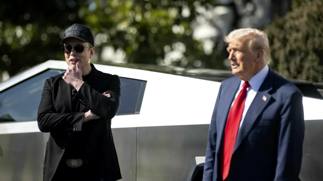 Tesla în cădere liberă după cearta dintre Trump și Musk. Au fost șterse 150 de miliarde de dolari în câteva ore
