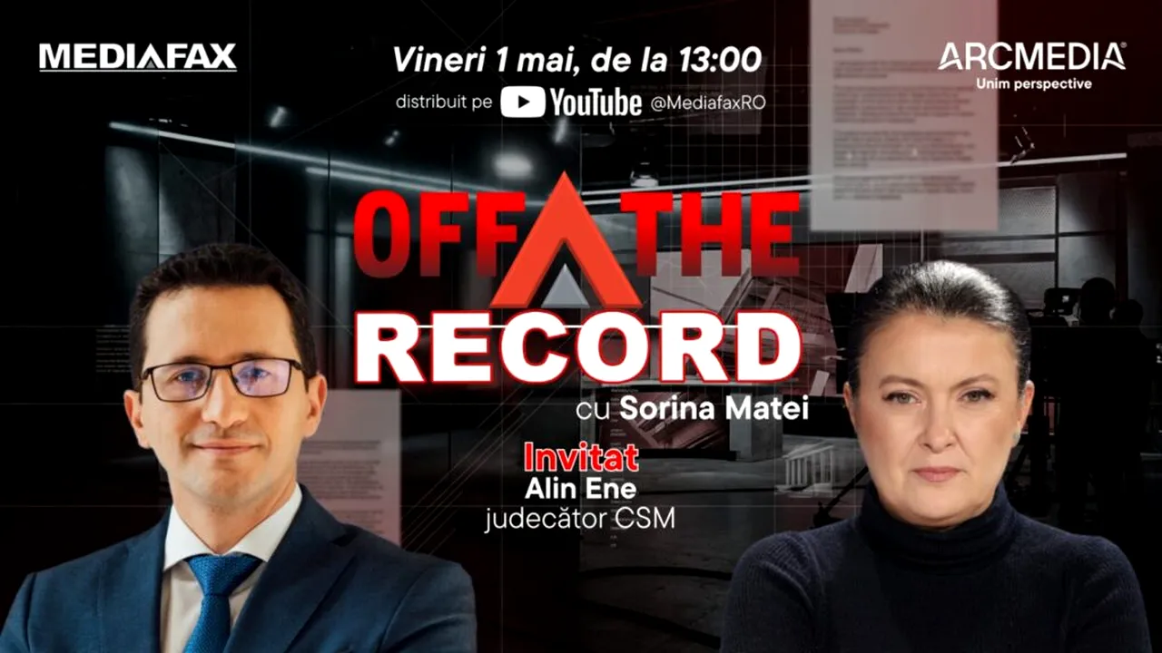 OFF The Record I Invitat: Alin Ene, judecător CSM