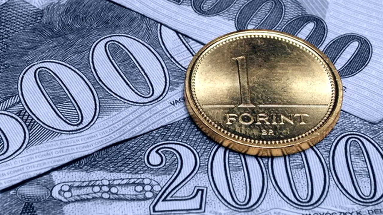 Banca Centrală a Ungariei a majorat dobânda de referinţă, după ce forintul s-a depreciat la un nivel record
