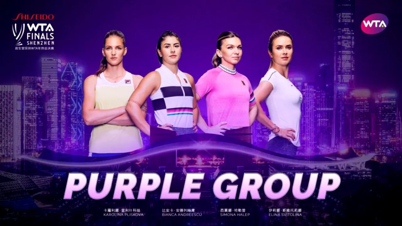Turneul Campioanelor 2019. Confruntarea dintre Simona Halep şi Bianca Andreescu are loc astăzi/ ORA meciului