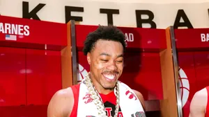 Scottie Barnes stabilește recorduri în NBA în victoria echipei Toronto Raptors cu Golden State