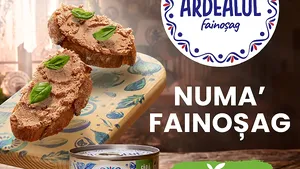 Pate ARDEALUL fără E-uri, fără alte cele Numa’ Fainoşag