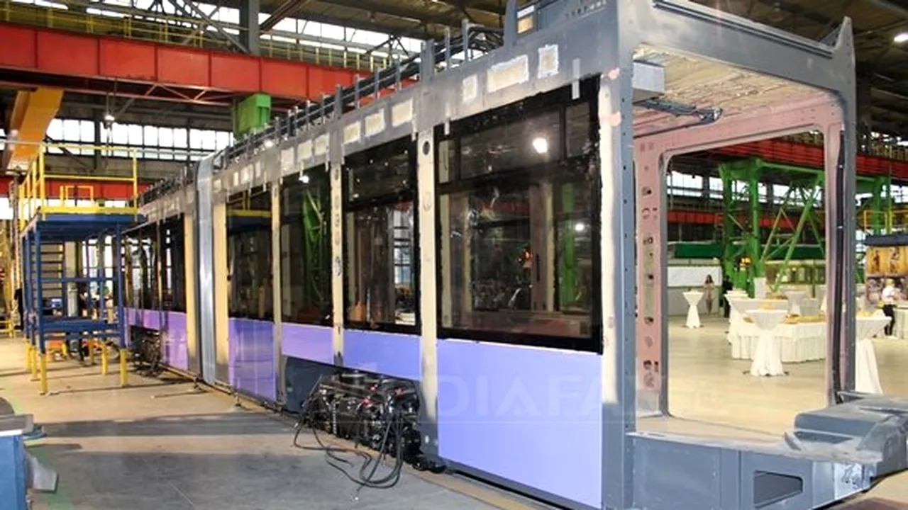 Astra Călători Arad lucrează la un tramvai de concepţie proprie, pentru a nu mai depinde de Siemens - FOTO