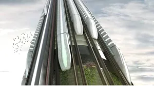 Cum ar putea arăta metroul viitorului. Un nou concept propune staţii verticale până în 2075 - FOTO