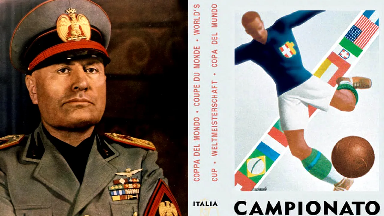 Cel mai controversat campionat mondial de fotbal a fost găzduit de Italia fascistă 